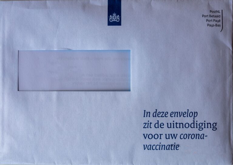 Brief uitnodiging vaccinatie corona Nederland Malmberg actueel Talent