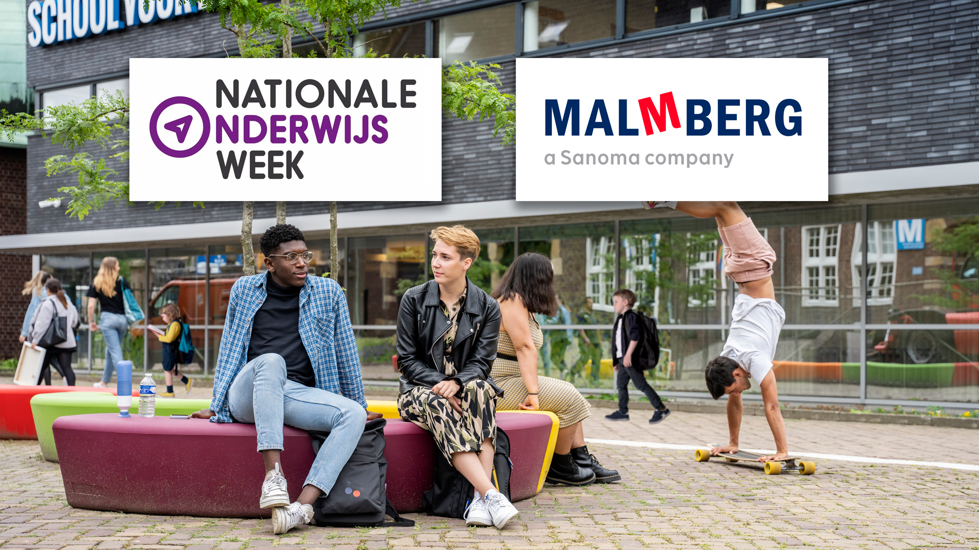 Uitgeverij Malmberg partner van de Nationale Onderwijsweek
