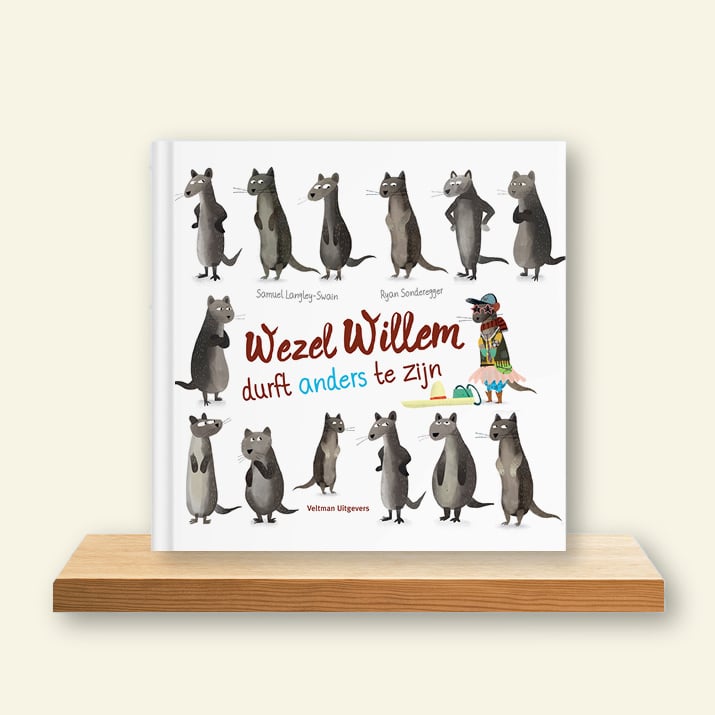 Omslag Wezel Willem durft anders te zijn