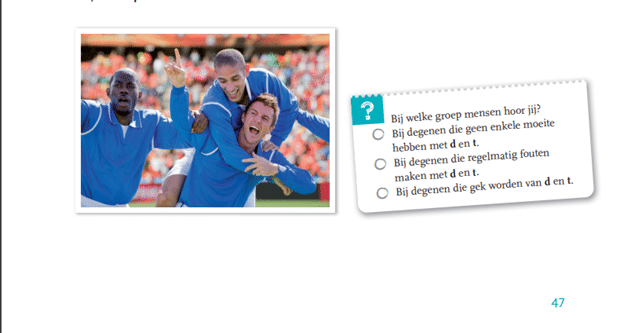 vervangende opdracht Taal actief 4