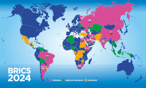 BRICS landen in 2024