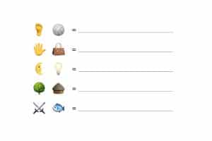 Een emoji-quiz