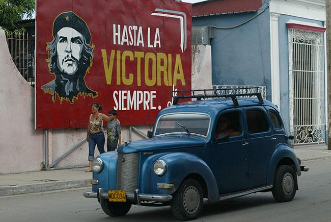 Straat in Cuba