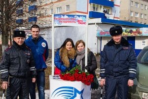 Vrouwendag in Moskou