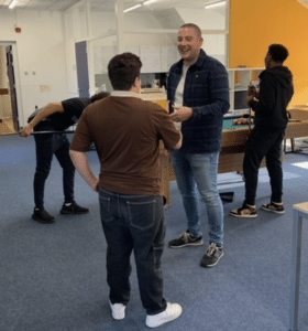 Portret van docent van de maand Rob Blommers