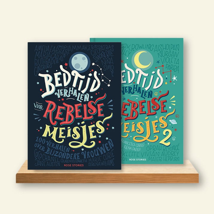 Omslag van Bedtijdverhalen voor rebelse meisjes 1 & 2