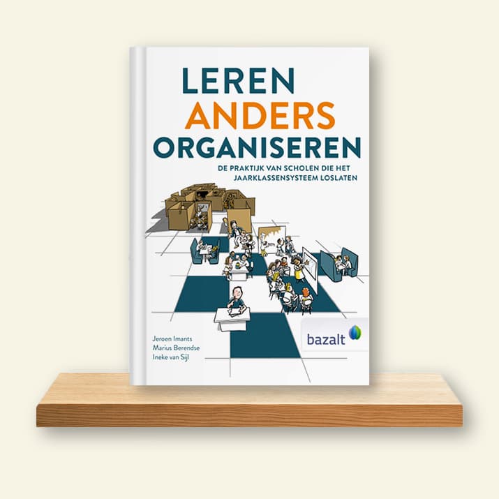 Omslag Leren anders organiseren