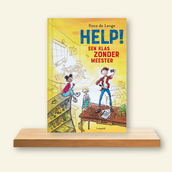 Omslag Help! Een klas zonder meester