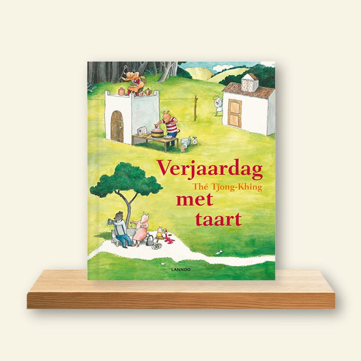 Omslag Verjaardag met taart