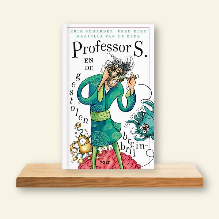 Omslag Professor S. en de gestolen breinbril
