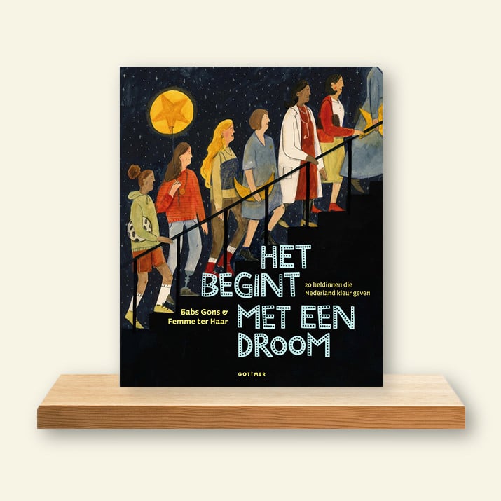 Omslag Het begint met een droom