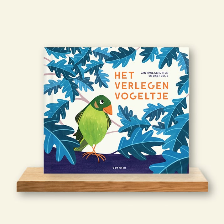 Omslag Het verlegen vogeltje