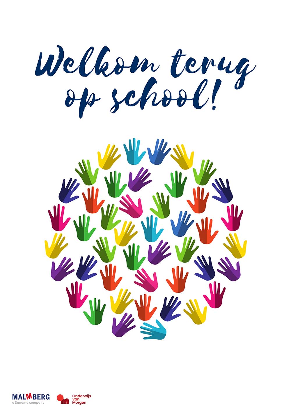 Poster - Welkom terug op school - 2023