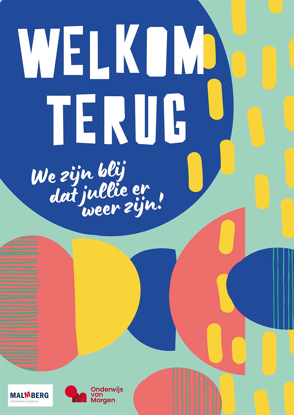 Poster - Welkom terug op school - 2024