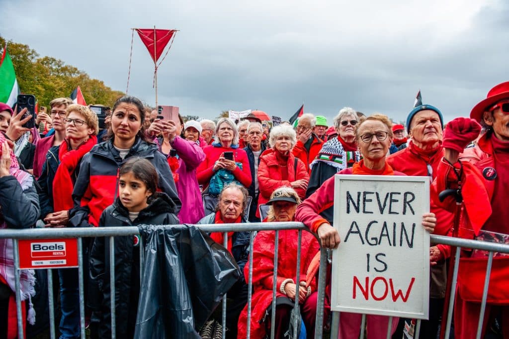 Demonstratie in Amsterdam