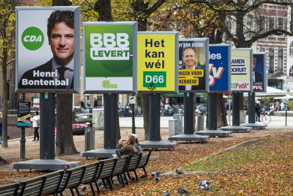 Posters verkiezingen 29 oktober 2025