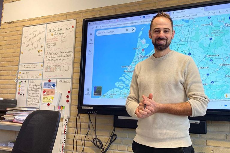 Leerkracht van de maand Sander Buijs