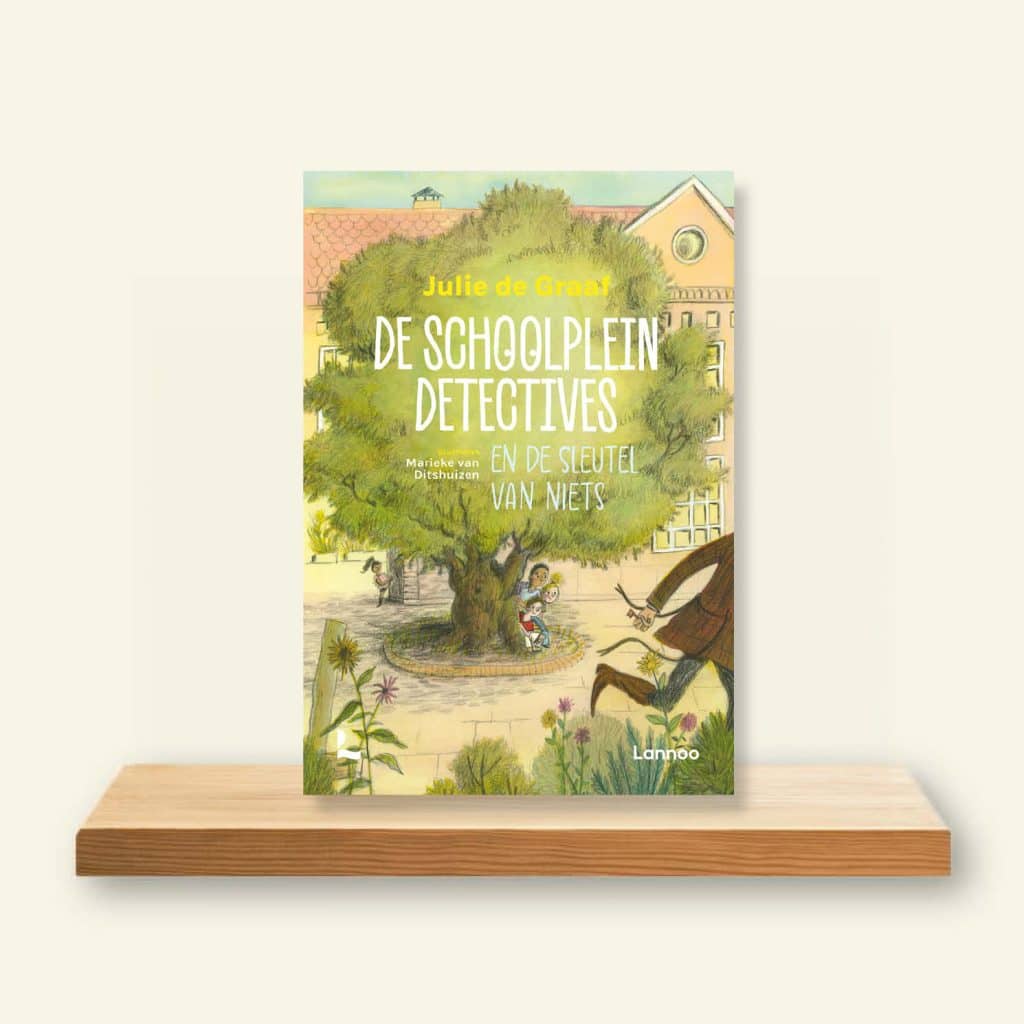 Omslag De schoolpleindetectives en de sleutel van niets