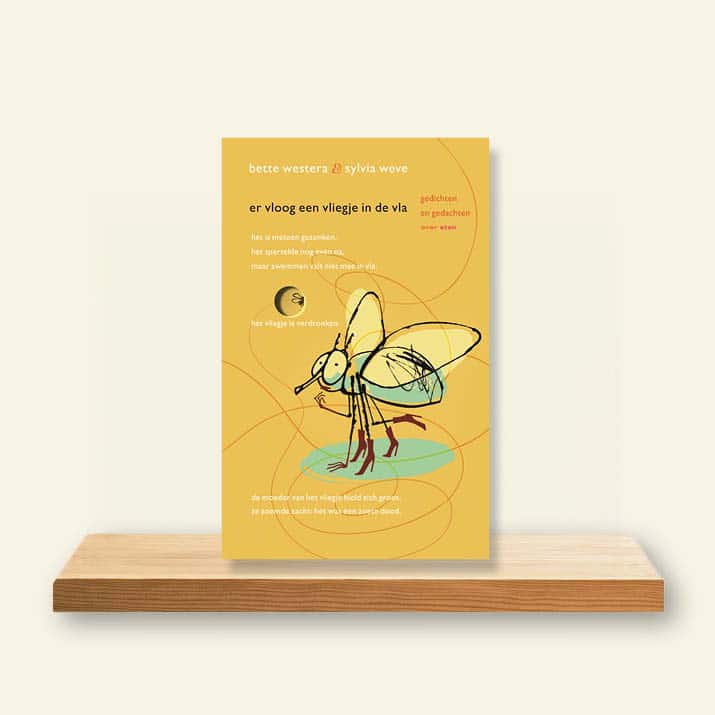 Omslag Er vloog een vliegje in de vla