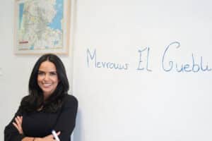Docent van de maand Nouhaila El Guebli