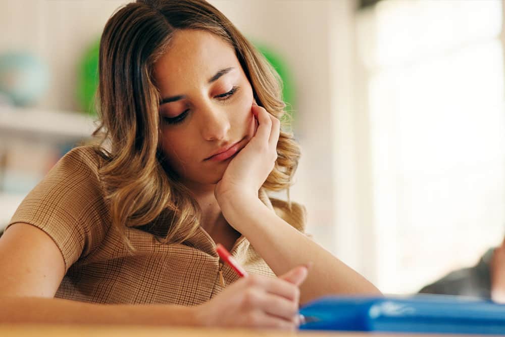 Een ongemotiveerde student